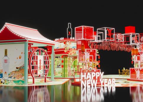 全興酒博會(huì)展臺設(shè)計(jì)搭建案例分析及展位布置公司